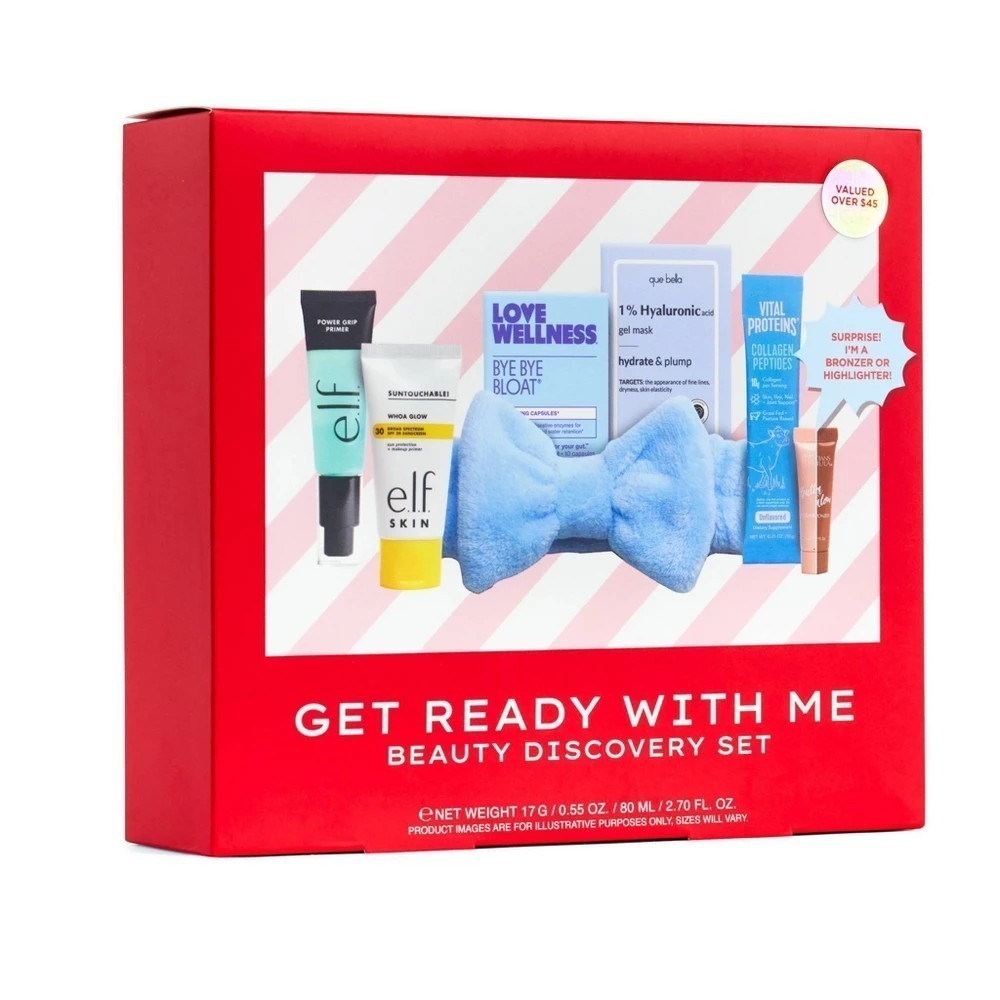 Get Ready With Me 7pc Beauty Box Set NIB e.l.f. Physicians Formula